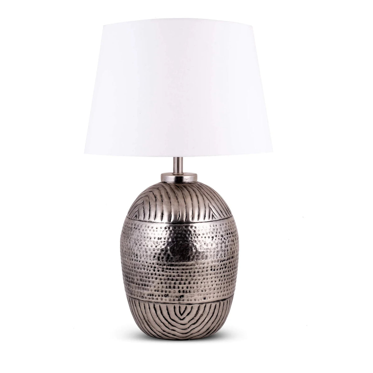 Haze Lamp - Silver in Metal