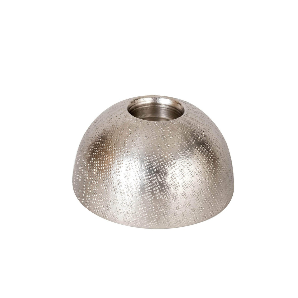 Tea Light Holder - Large Silver in Metal