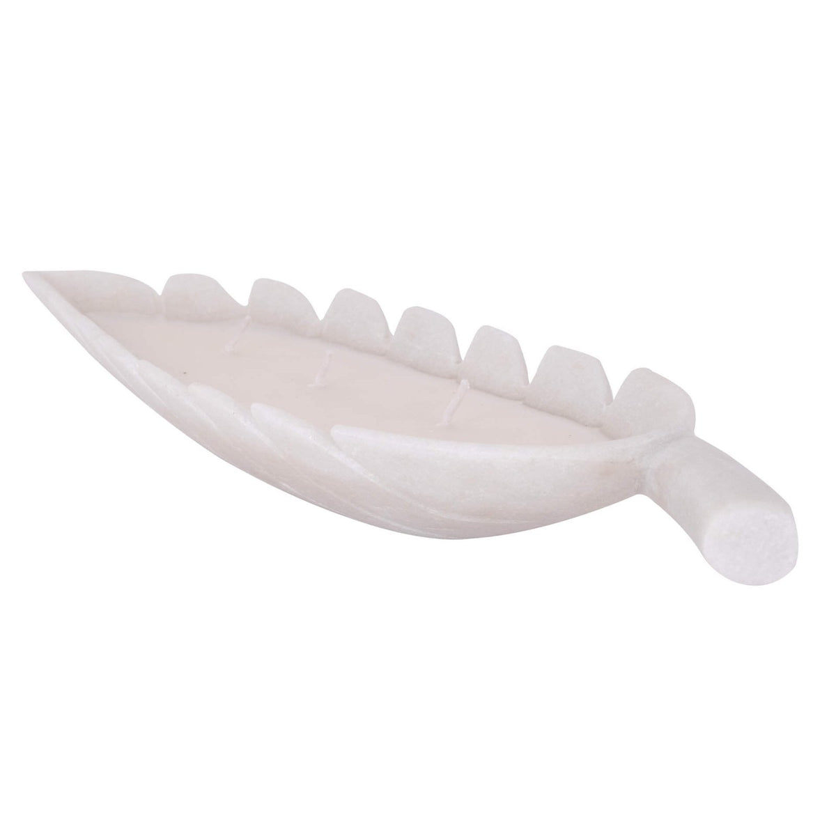 Neem leaf Candle - Marbel With Wax