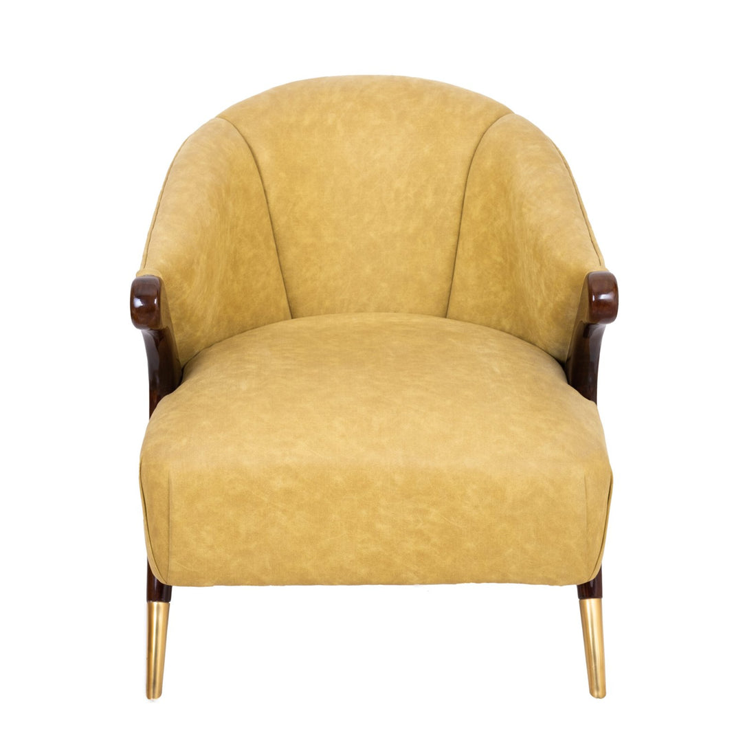 Upholstered chair - Green  in Teak Wood