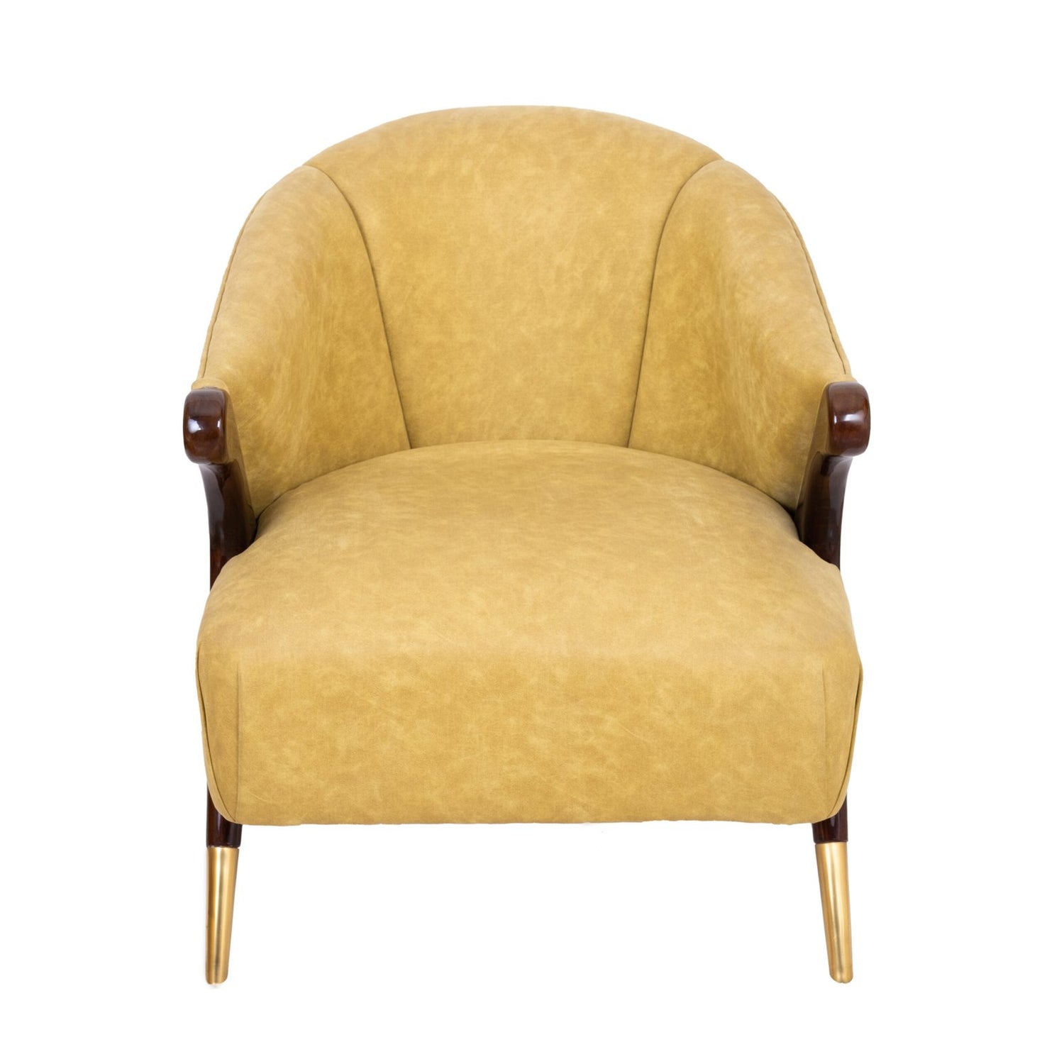 Upholstered chair - Green  in Teak Wood