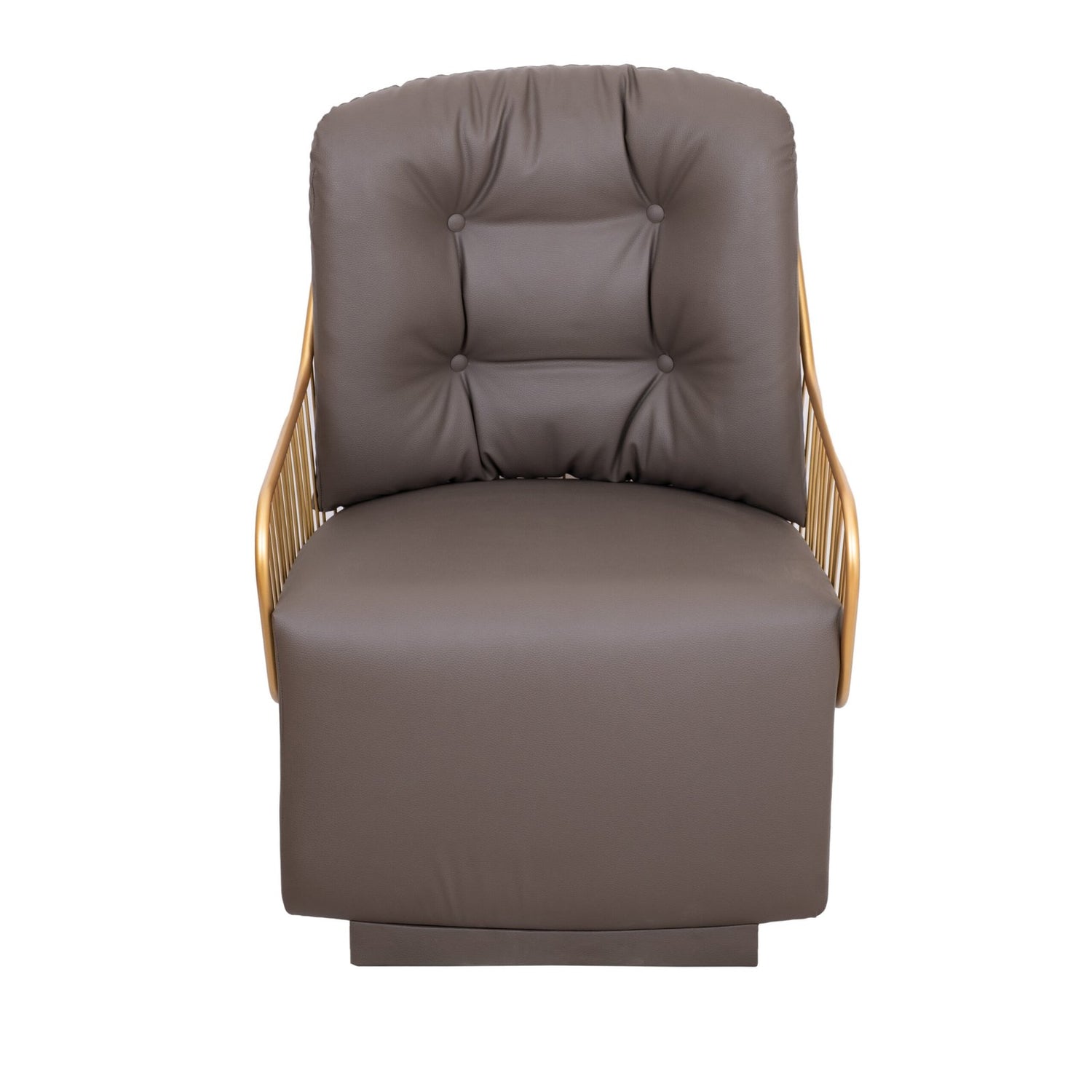 Jali chair - Gold in Metal