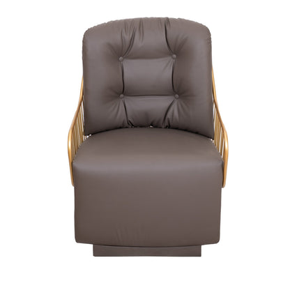 Jali chair - Gold in Metal