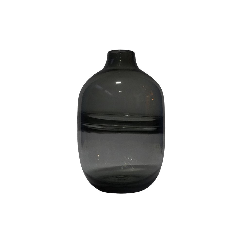 Forest Night Vase - Large Black in  Glass