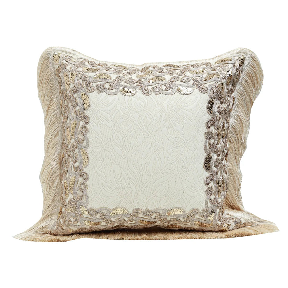 Golden Grace Cushion Cover