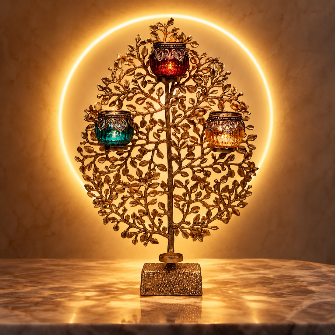 Tree of Life - Medium in Brass