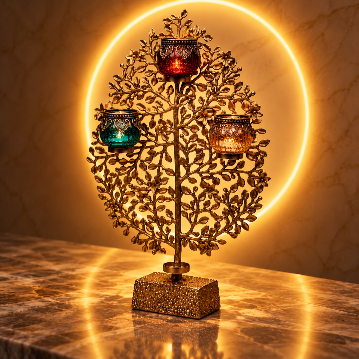 Tree of Life - Medium in Brass
