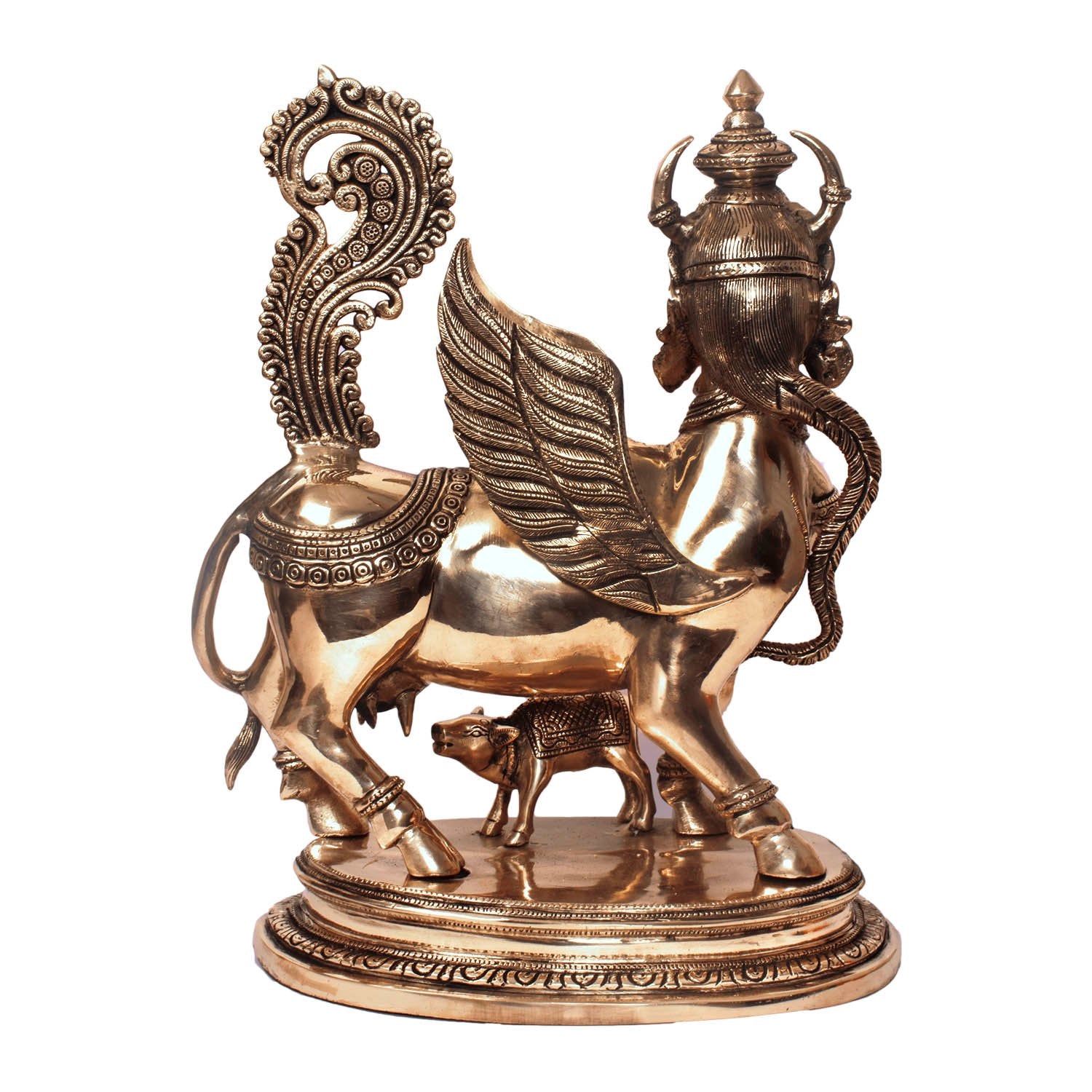 Kamdhenu - Large in Brass