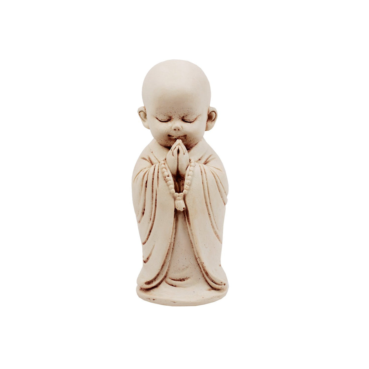 Namaste Monk - Ivory in Composite Marble