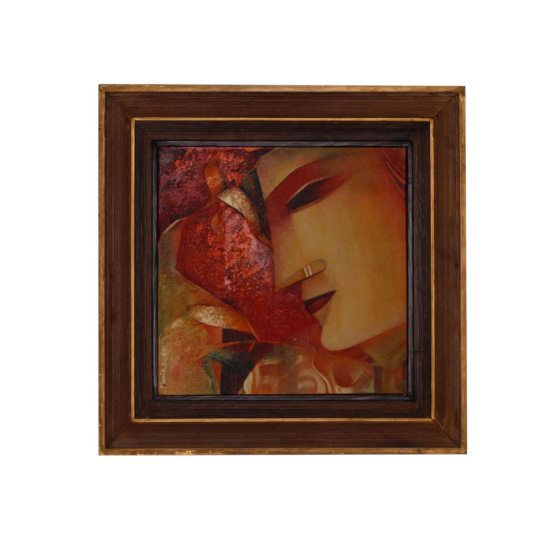 Face By Manik Kandhar -  Acrylic on canvas