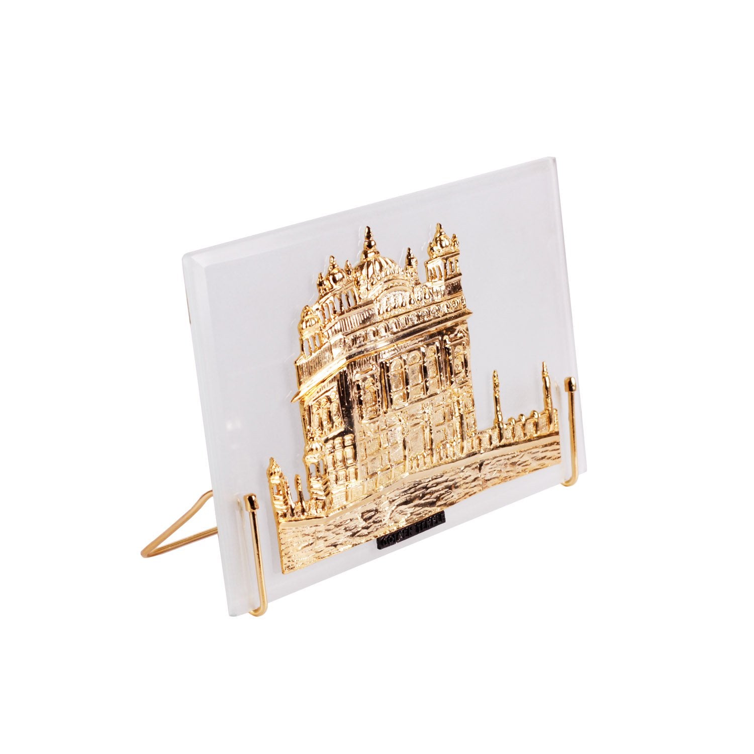 Golden Temple - Glass and Gold Plated
