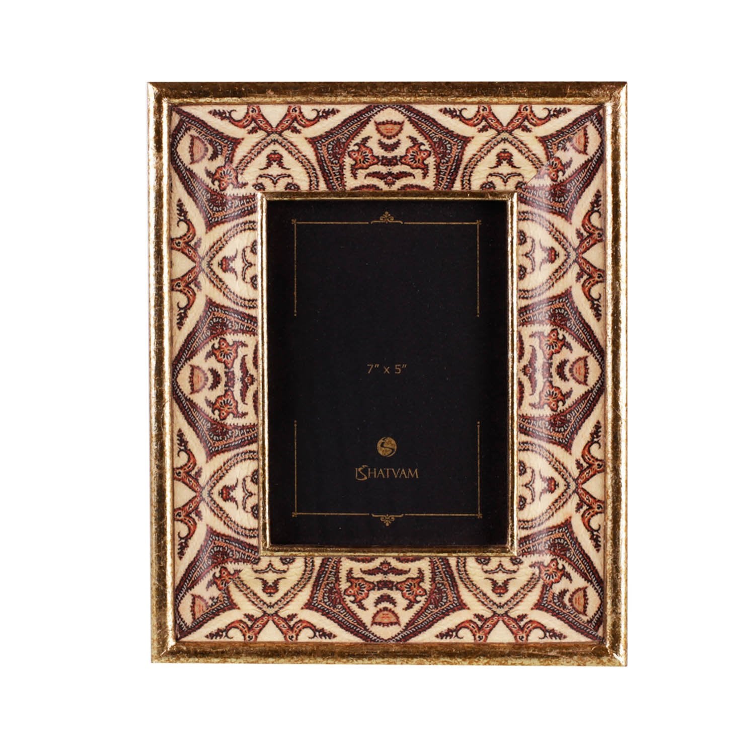 Jamevar Photo Frame - Large in Wood