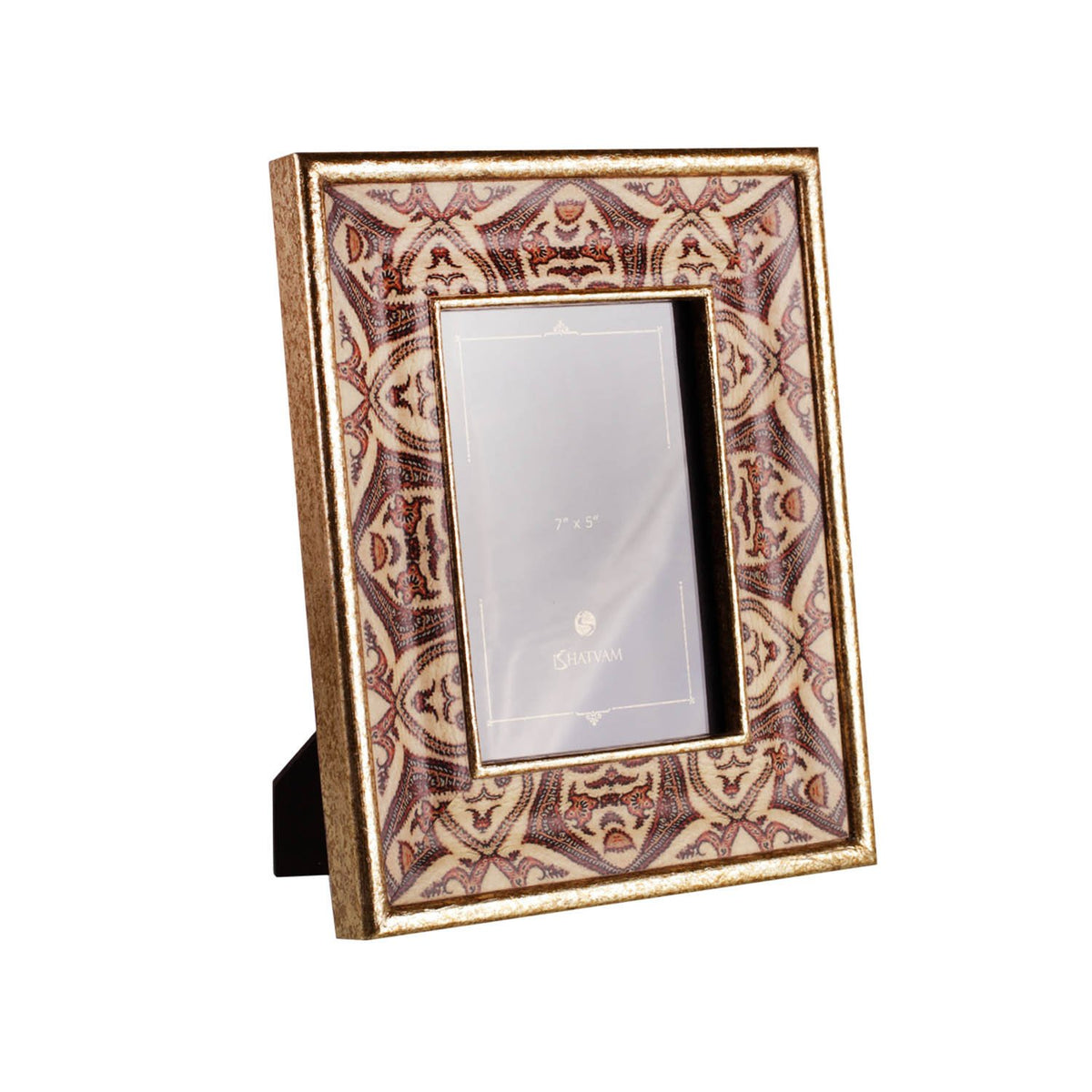 Jamevar Photo Frame - Large in Wood