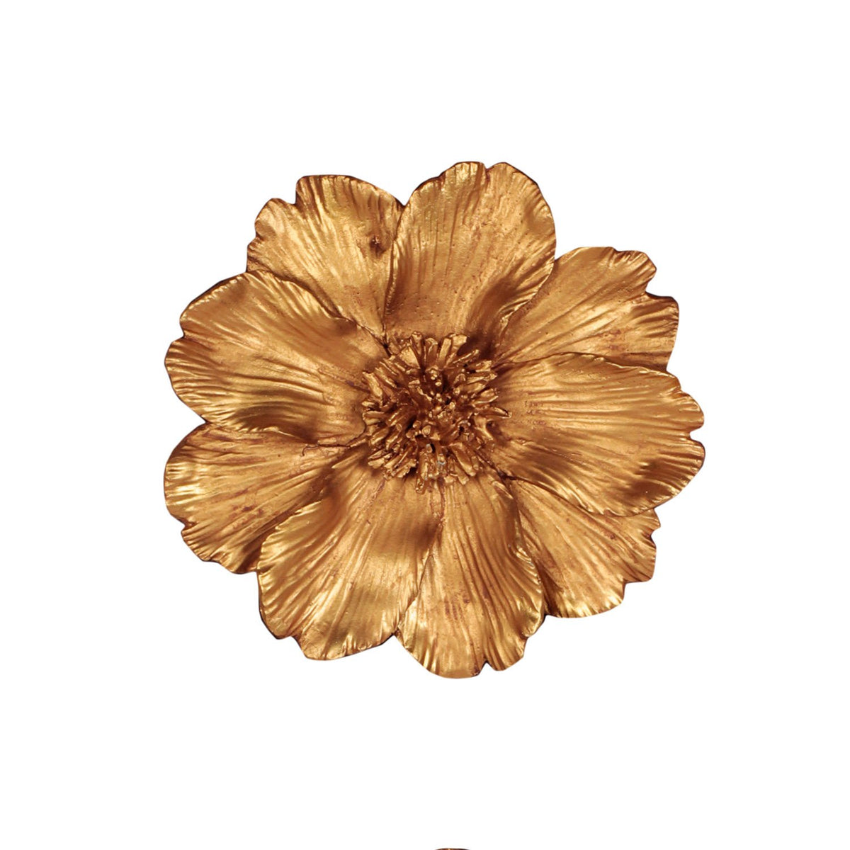 Manjali Flower -  Large Golden in Resin