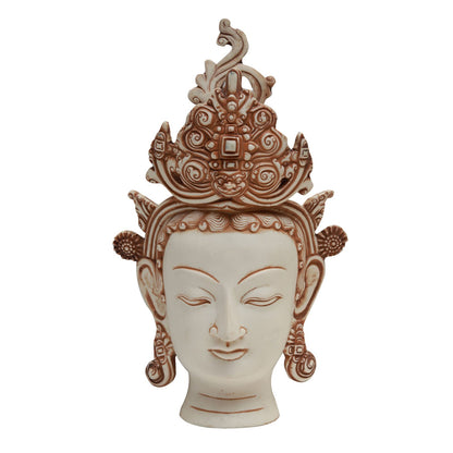 Tara Mask - Beige in Composite Marble