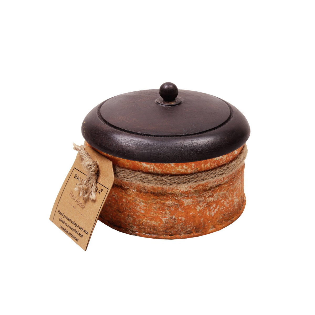Apple Scented Jar Candle - Large  in Metal with Wax