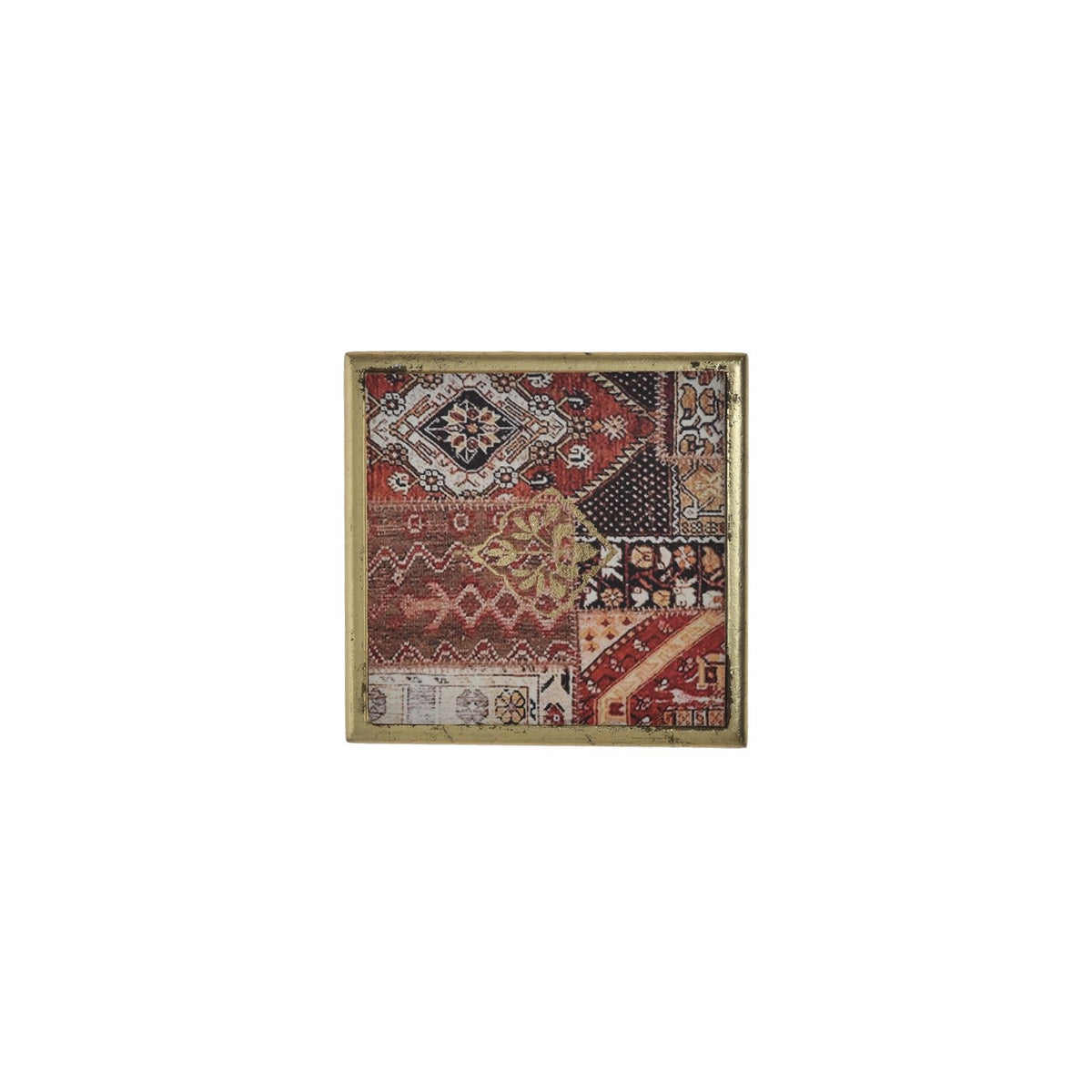 Serapi Collage Coasters - Set of Six in  Wood