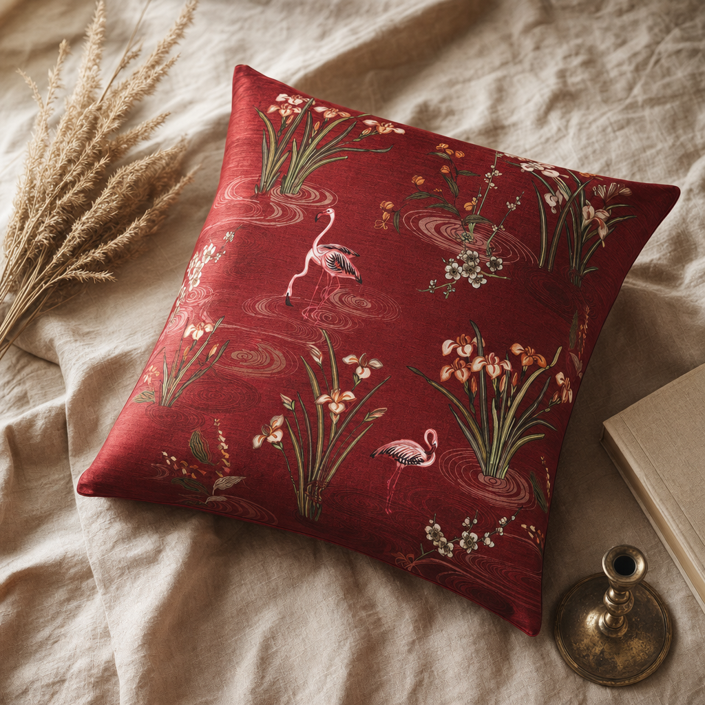Forest Foil Cushion