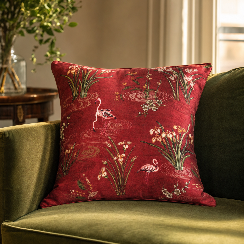 Forest Foil Cushion