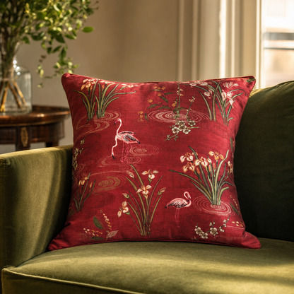 Forest Foil Cushion