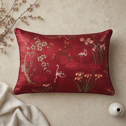 Forest Foil Cushion