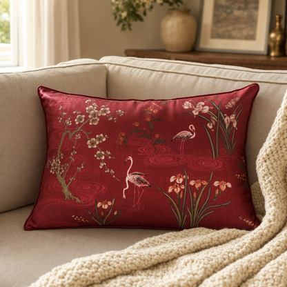 Forest Foil Cushion