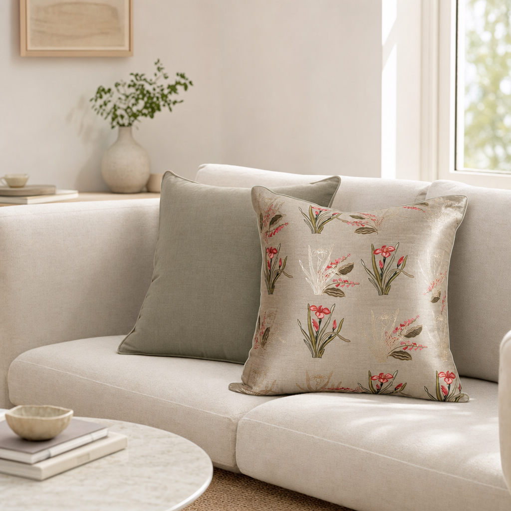 Forest Foil Cushion