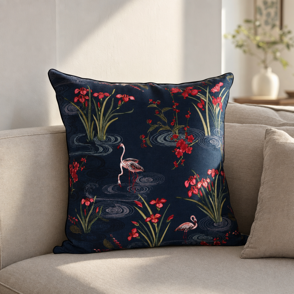 Forest Foil Cushion