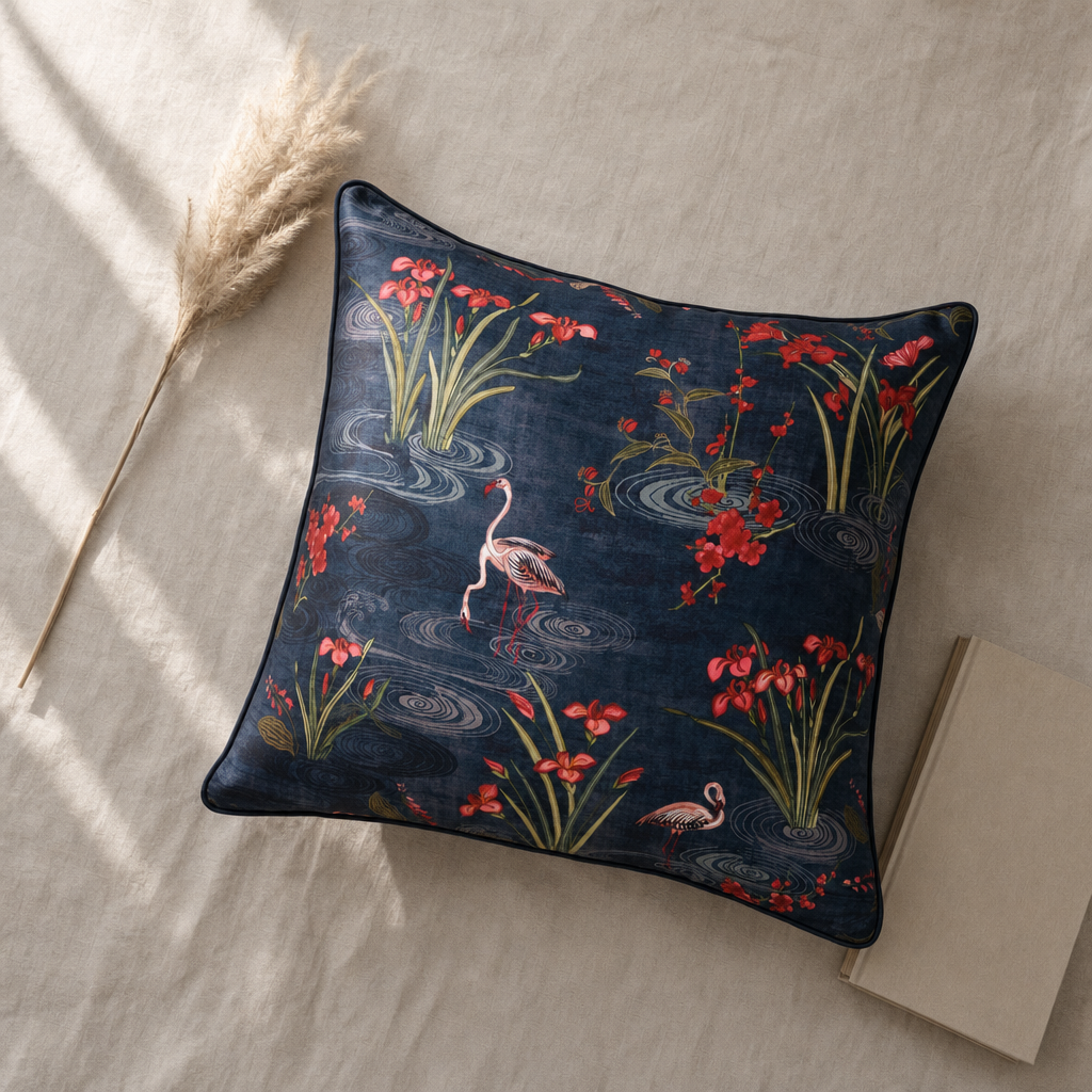 Forest Foil Cushion