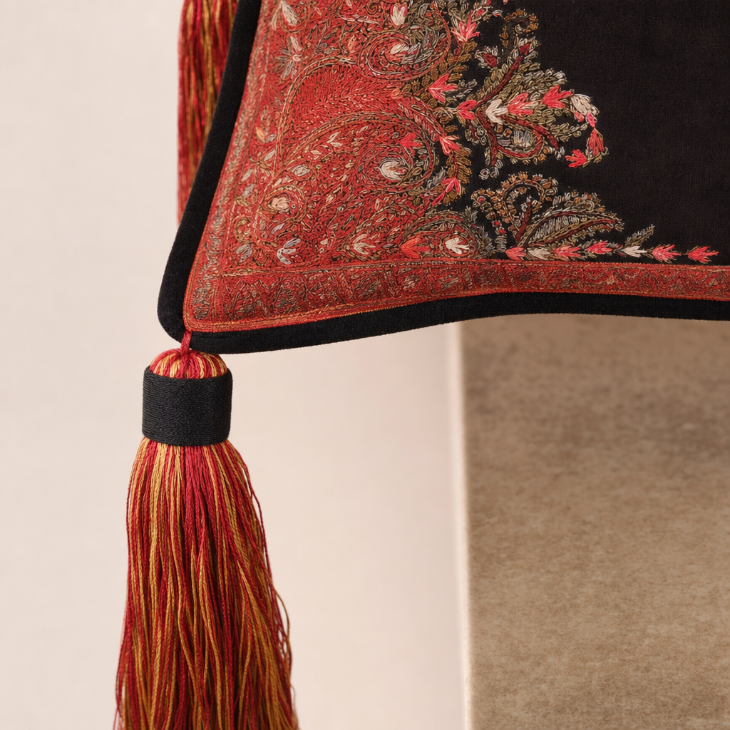 Jamawar Cushion - Lumber