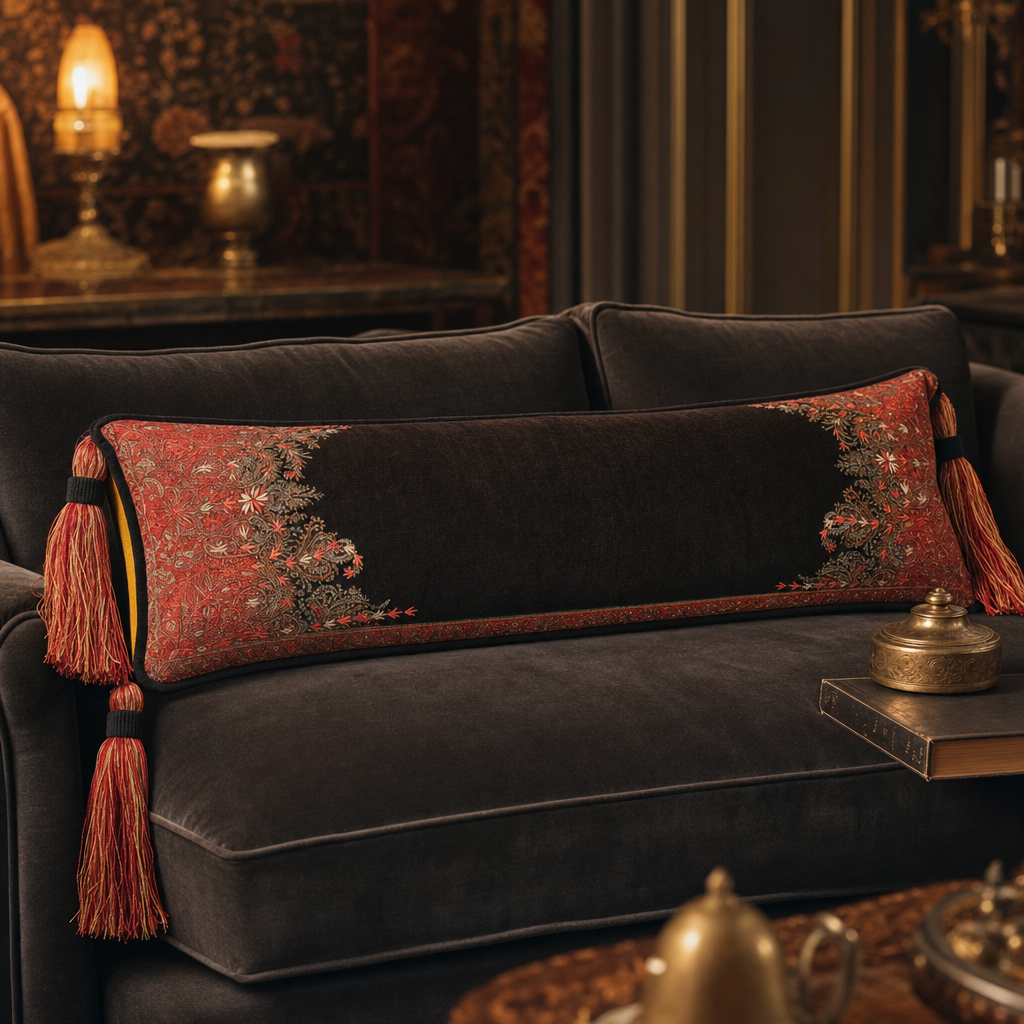 Jamawar Cushion - Lumber