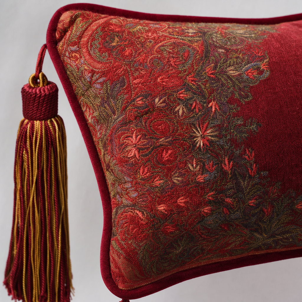 Jamawar Cushion - Lumber