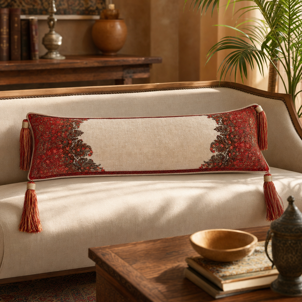 Jamawar Cushion - Lumber