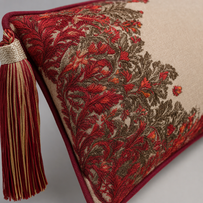Jamawar Cushion - Lumber