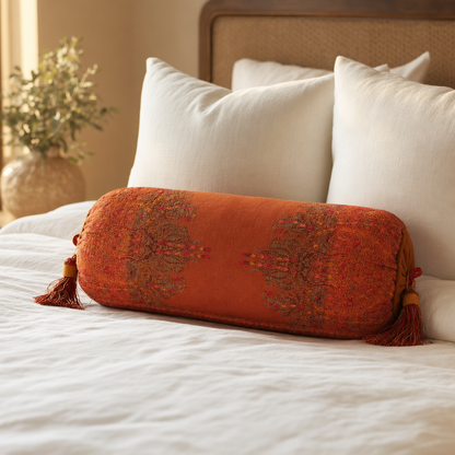 Jamawar Cushion - Bolster