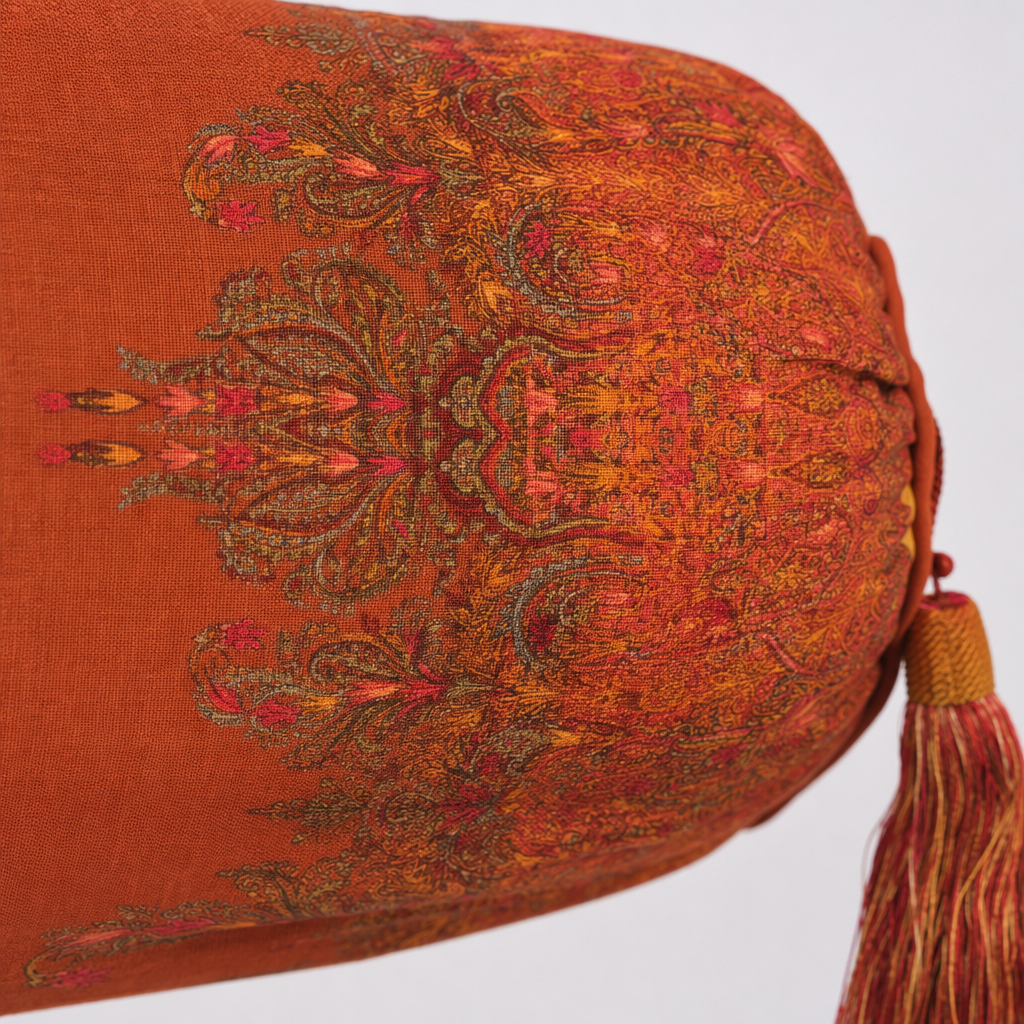 Jamawar Cushion - Bolster