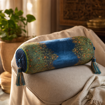 Jamawar Cushion - Bolster