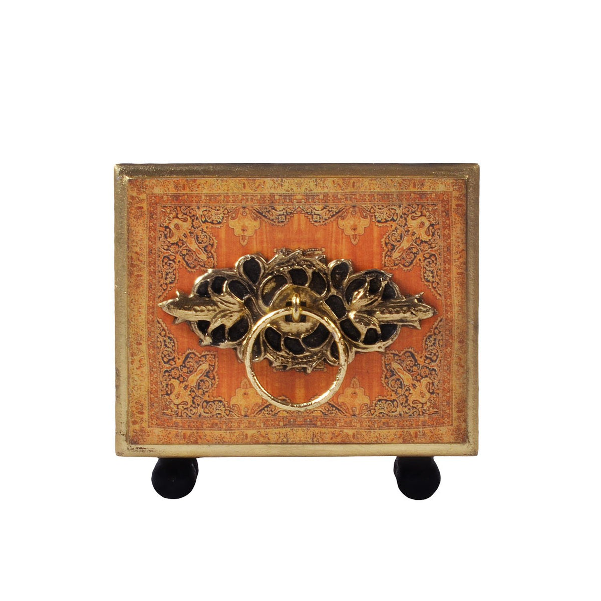 Qashan Napkin Holder - Wood