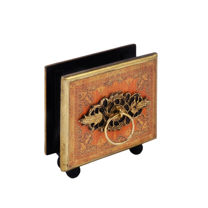 Qashan Napkin Holder - Wood