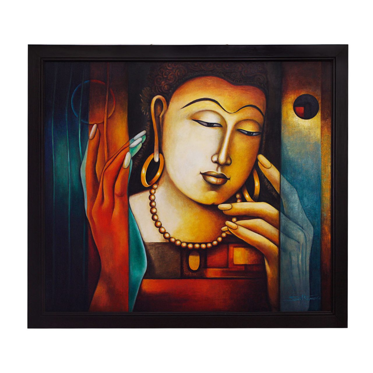 Buddha Painting By Sunil Kumar – Ishatvam