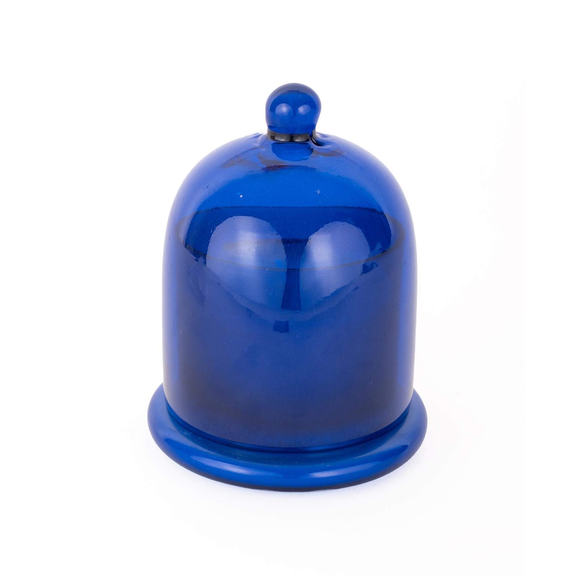 Dome-Shaped Glass Candle Holder